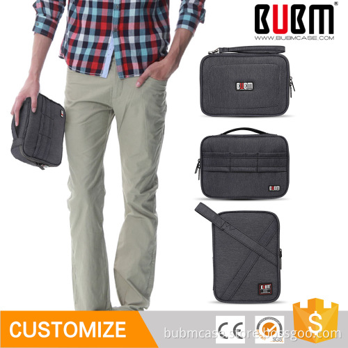 BUBM 3pcs/set Portable Travel Organizer Cosmetic Bag Make up Case Camera Table hone Cable Charger Carrying Handbag Container